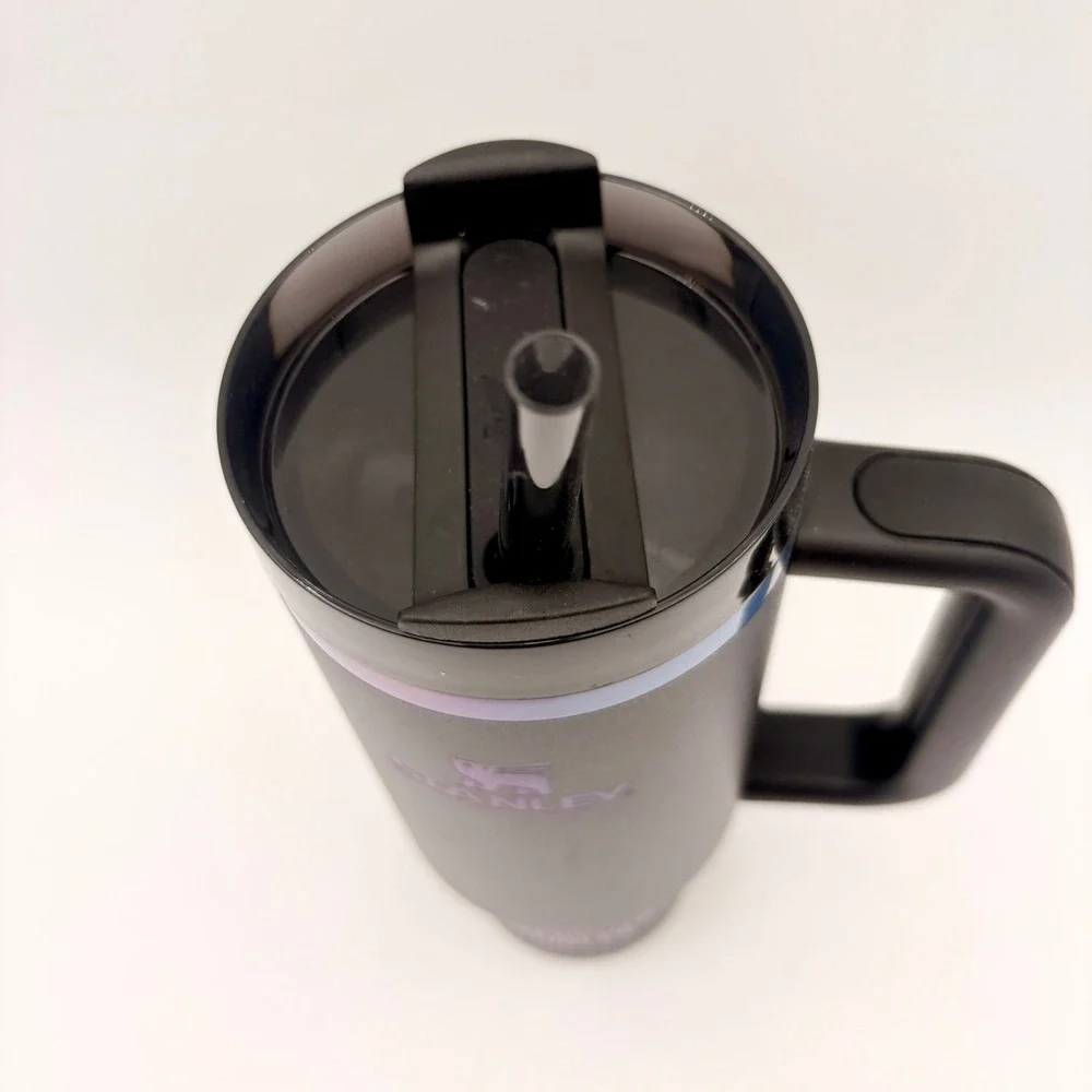 Stanley Quencher H2.0 Tumbler 30oz Black Chroma Collection Iridescent Matte - Picture 2 of 3